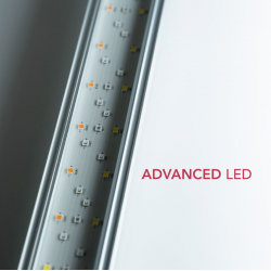 Twinstar Série 60g Light II (2026) - Plafonnier à LED RGBW étanche pour aquariums d'eau douce 48.5-80.5 cm avec contrôleur