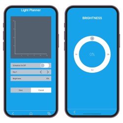 Twinstar Lumière 600s 4.2 (2026) - LED de plafond LED RGBW pour les aquariums d'eau douce 60-70 cm | Contrôle de la lumière Blue