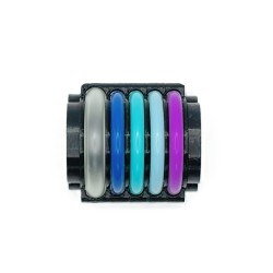 Porte-tube universel compatible avec pompe à dosage et tubes pour plantes et aérôiers de CO2 - Moby Lab