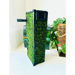 Moss Wall frontale e laterale con griglia per filtro Juwel Bioflow M - Pannelli per Parete Viva in Muschio - Moby Lab