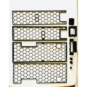 Moss Wall frontale e laterale con griglia per filtro... 2