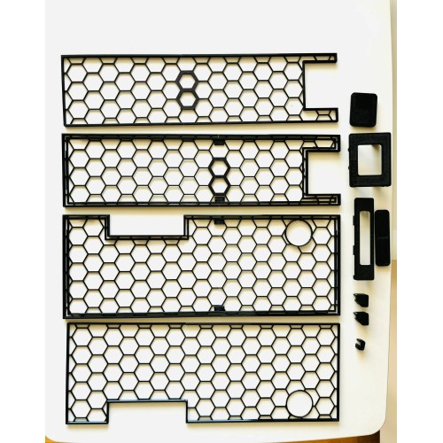 Mousse avant et côte avec grille filtrante...