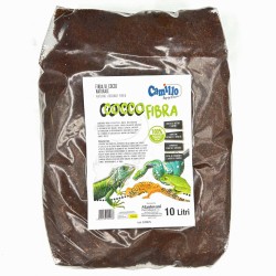 Fibra di cocco 10 Litri per terrari, rettilari e paludari - Camillo