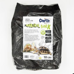 Natural pine bark (Natural Bark) 10 liters for terrariums, rectular and paludaries - Camillo