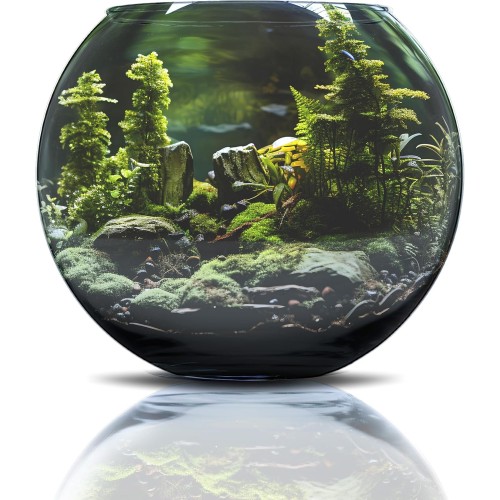 Amtra Crystal Globe - Boccia pour poisson en...