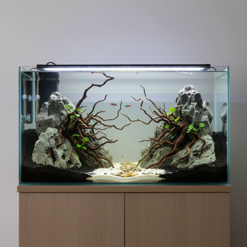 Crystal Box 50 - Aquarium 30 litres en verre...