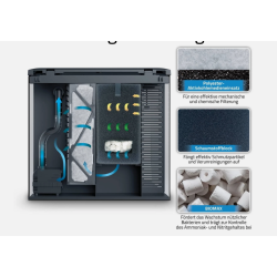 Aquarium incurvé fluval Flex 57LT 2.0 avec RVB LED - Askoll - Nouveau modèle 15052