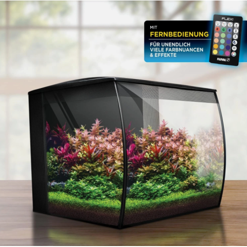 Curved Aquarium Fluval Flex 57LT 2.0 with RGB...