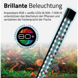 Curved Aquarium Fluval Flex 57LT 2.0 with RGB LED - Askoll - New model 15052