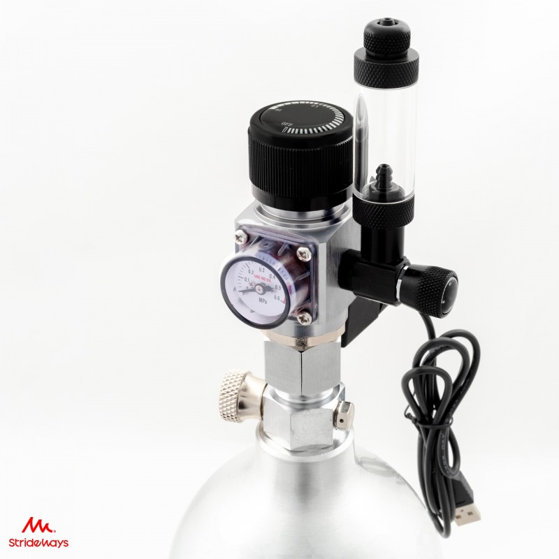 StrideWays Co2 Regulator - Regolatore di Co2...