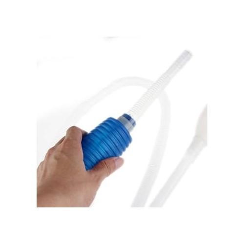 Bell aspiring siphon with bellows pump - Blu Bios