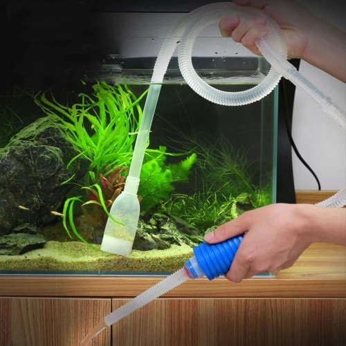 Bell aspiring siphon with bellows pump - Blu Bios