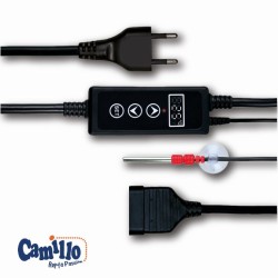 Thermo Kontroll Camillo - Blu Bios - Thermostat numérique avec sonde thermique pour gérer la température dans le terrarium et le