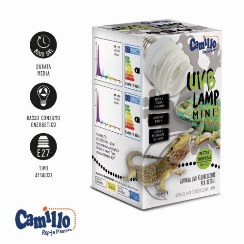 UVB LAMP Camillo - Blu Bios - UVB fluorescent...