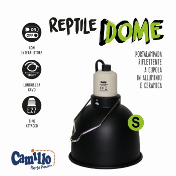 Reptile Dome Camillo - Blu Bios - Portalampada...
