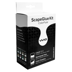 Wio ScapeGlue (Glue for Hardcape) - Adhesive Dark Brown kit
