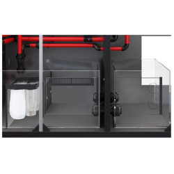 Red Sea DELUXE 300 G3 REEFER (90x57.5x55h cm) - SUMP Sea aquarium, support, top up system and lighting