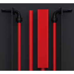 Red Sea Deluxe 300 G3 Reefer (90x57.5x55H cm) - Aquarium de la mer de Sump, support, système de recharge et éclairage