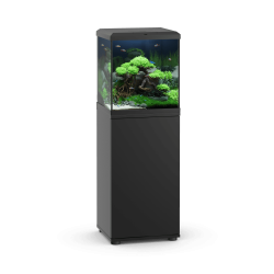 Juwel VIO CUBE 54 + Mobile SBX - Full black aquarium set with filter, light, heater and support