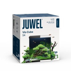Juwel Vio Cube 54 + mobile SBX - set acquario completo NERO con filtro, luce, riscaldatore e supporto