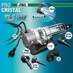 JBL ProCristal UV-C Compact Plus 18W - sterilizzatore per acquari