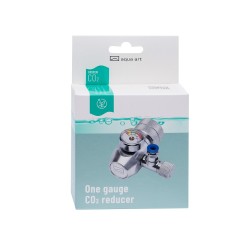 Aqua Art CO2 Reducer - CO2 cylinder pressure reducer to a pressure gauge (standard W21.8-14 connection)