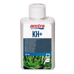 Amtra KH + 300 ml - Integratore Sali Acquario Dolce per Aumento Durezza Carbonatica Acqua Osmotica Stabilizzatore pH