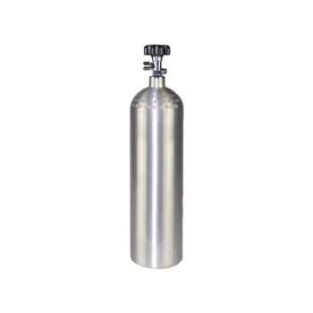 Bombola ricaricabile per CO₂ 1 kg - attacco standard