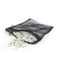 Sac de maille tricoté fin pour les matériaux filtrants pour l'aquarium (couleur noire) - Blubios