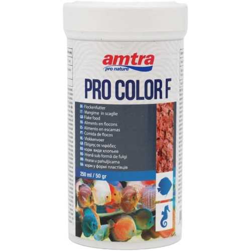 Amtra Pro Color Flake 250 ml - feeds in flakes...