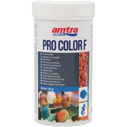 Amtra Pro Color Flake 250 ml - feeds in flakes to accentuate the coloring of the fish