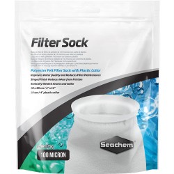 100 micron filtering sock (10x30cm) - Seachem Filter Sock 100