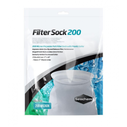 200 micron filtering sock (10x30cm) - Seachem Filter Sock 200