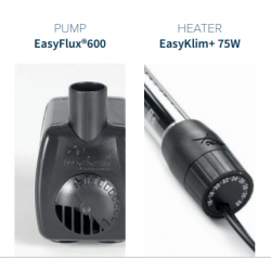 Aquatlantis Aqua Tower 96 Noir / Brown - Aquarium complet avec mobile