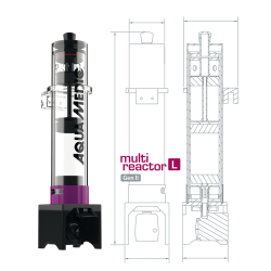 Aquamedic Multi Reactor Gen II Large - All-in-One filtering system - Product in acrylic material