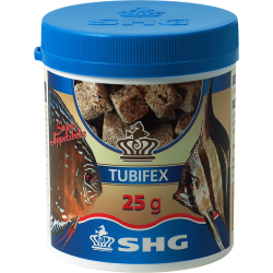 SHG Tubifex Liophilisé - Aliments d'attraction naturelle pour poissons d'eau douce