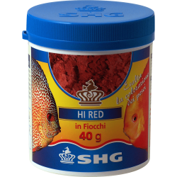 SHG HI RED IN FIOCCHI - Mangime completo per intensificare la colorazione dei pesci tropicali d’acqua dolce