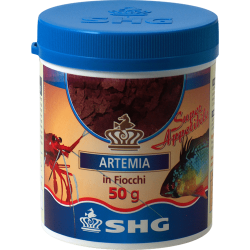 SHG ARTEMIA IN FIOCCHI - Mangime completo ad alta digeribilità per pesci tropicali d’acqua dolce e marina