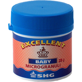 SHG Microgranules de bébé 25 gr - Nourriture premium pour cadre et petit poisson