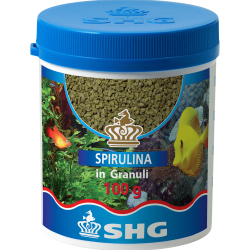 SHG SPIRULINA IN GRANULI - Mangime Completo con...