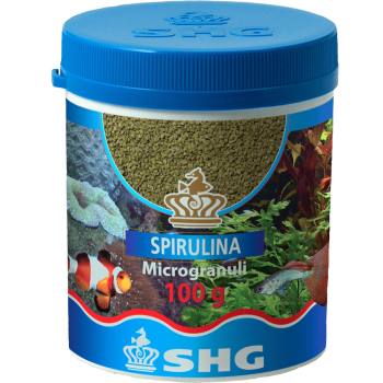 SHG Spirulina in microgranules - Complete feed for small...