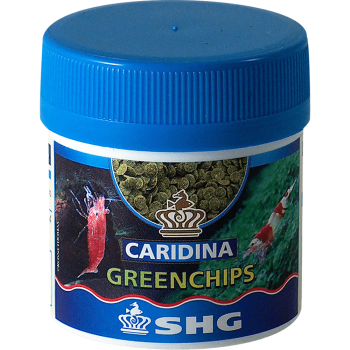 SHG Caridina Greenchips 25 gr - Flux végétal complet pour...