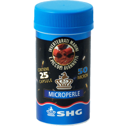 SHG Microperle 25 capsules - Aliments supplémentaires pour les invertébrés marins et les frites