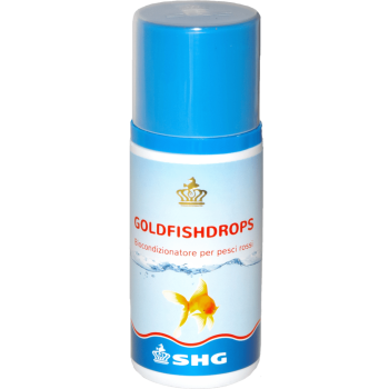 SHG GOLDFISHDROPS - Biocondizionatore d’Acqua per Pesci...