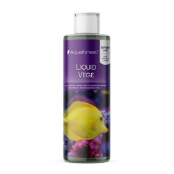 Aquaforest Vege liquide 250 ml - Aliments végétales liquides pour poissons d'aquarium d'eau marine et d'eau douce