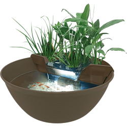 Superfish Mini Pond 30 litres - Mini Pond décoratif Compact pour le jardin, la terrasse et l'intérieur