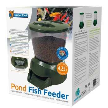 Super Fish Mangiatoia Automatica per Laghetto 4,25L –... 2