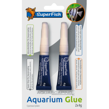 Colle de Superfish pour les plantes d'aquarium Aquasciping 2x4 GR - Safe Grabin pour plantes, roches et bois