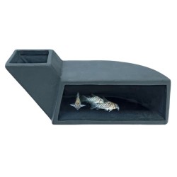 Cave de poissons de sous-bois de Superfish m moyen - Cave céramique pour corydoras et poisson inférieur avec observation frontal