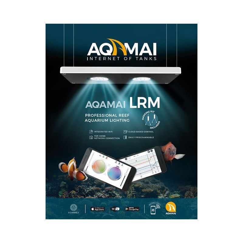 Plafoniera Aqamai LRM 100W Reef wi-fi